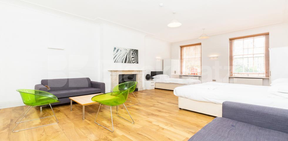 			LOCATION LOCATION LOCATION !!!, 1 Bedroom, 1 bath, 1 reception Apartment			 BYNG PLACE WC1E, RUSSELL SQUARE - EUSTON  FITZROVIA